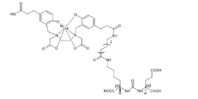Figure 3. Chemical Structure of Gozetotide - psma11 03