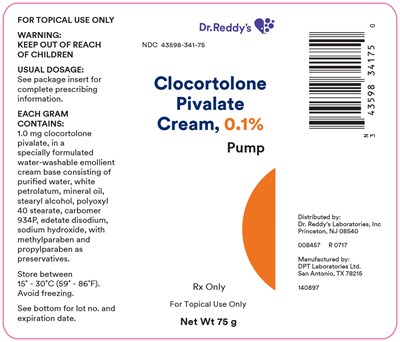 008457 Clocortpiv 75g Label