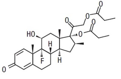 Betamethasone Chemical Structure (Calcipotriene And Betamethasone Dipropionate Topic 2)