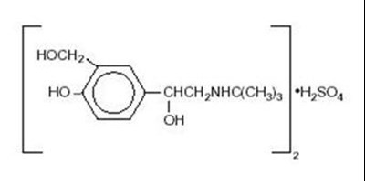 Chemical Structure (Albuterol 01)