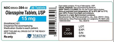fig-5.jpg PACKAGE LABEL-PRINCIPAL DISPLAY PANEL - 15 mg (30 Tablets Bottle) - fig 5