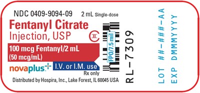 fentanyl-05.jpg PRINCIPAL DISPLAY PANEL - 2 mL Vial Label - fentanyl 05