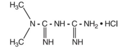 Structure (Metformin)