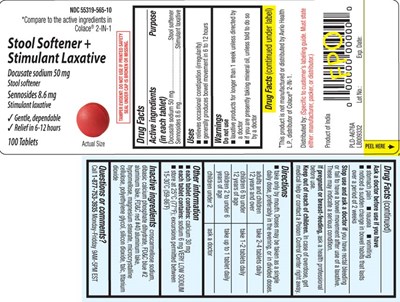Docusate Sodium 50 mg, Sennosides 8.6 mg (Stool With Laxative 8 6 Red Tablet Tcb 1)