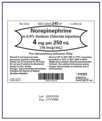 nor-4mg-250ml-16mcg-bag-label - nor 4mg 250ml 16mcg bag label