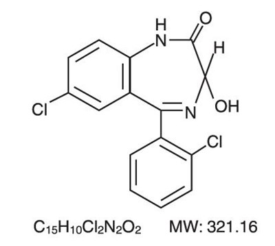 Lorazepam Structure (Lorazepam Structure)