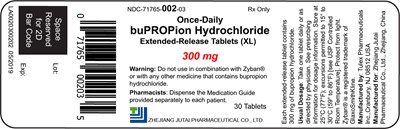 Bupropion Hydrochloride Extended-release Tablets (xl), 300 mg, 30 Count (Bupropion Extended Release Tablets Xl 2)