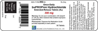 Bupropion Hydrochloride Extended-release Tablets (xl), 300 mg, 90 Count (Bupropion Extended Release Tablets Xl 3)