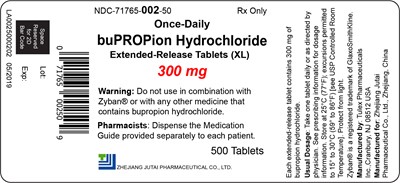 Bupropion Hydrochloride Extended-release Tablets (xl), 300 mg, 500 Count (Bupropion Extended Release Tablets Xl 4)