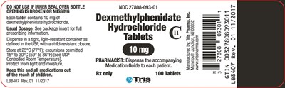 dexmethylphenidate-hydrochloride-4.jpg 10 mg Label - dexmethylphenidate hydrochloride 4