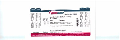 Levothyroxine Sodium 112mcg (1f2e9f8f 0662 4fd4 B53c 776b6a395a30 03)