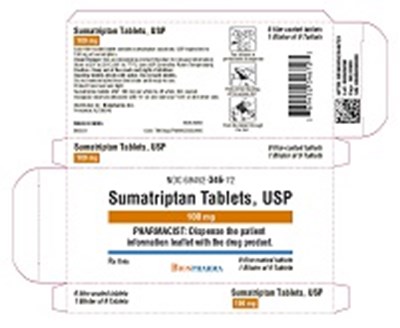 100 mg Label (Sumatriptan Figure 6)