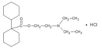 Structure Of Dicyclomine Hydrochloride (Dicyclomine HCl Tablets Usp Structure)