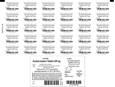 Principal Display Panel (Acetaminophen Tabs 8608 8609 2)