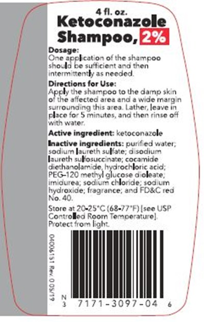 04006151 Back Label (Ketoconazole Shampoo 3)