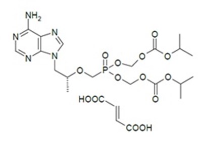 Tenofovir Chemical Structure (Tenofovir Structure)