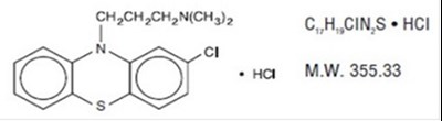 chlorpromazine-structure.jpg structure - chlorpromazine structure