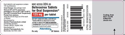 Deferasirox mg 125