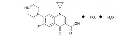 Ciprofloxacin Structural Formula - ciprofloxacin 7229 7588 figure 1 CPStructuralFormula