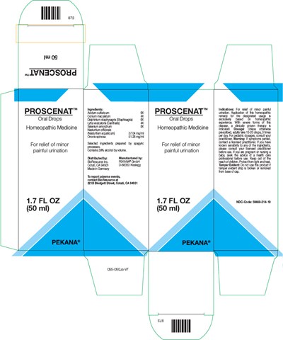 PRINCIPAL DISPLAY PANEL - 50 ml Bottle Box - proscenat 01