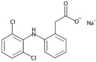 Chemical Structure (Diclofenac 01)