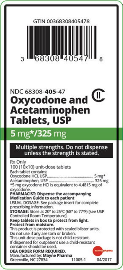 oxy-apap-04.jpg PRINCIPAL DISPLAY PANEL - 5 mg/325 mg Tablet Bottle Label - oxy apap 04