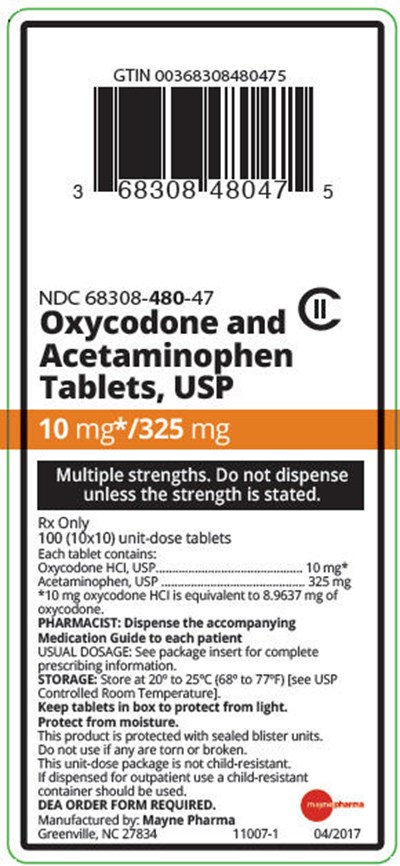 PRINCIPAL DISPLAY PANEL - 10 mg/325 mg Tablet Bottle Label - oxy apap 06