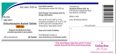 Package Label-principal Display Panel (600 mg (60 Tablets Bottle))