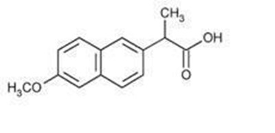Naproxen Chemical Structure (Naproxen)