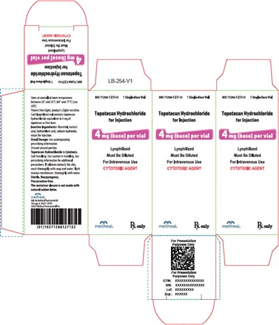 Principal Display Panel (Topotecan Hydrochloride for Injection 4 mg Carton)