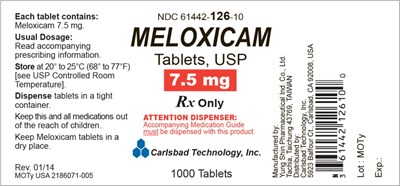 Package Label – Principal Display Panel (Mel01 0005 04)