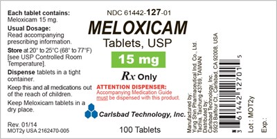 Package Label – Principal Display Panel (Mel01 0005 06)