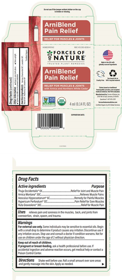 arniblend-01.jpg Principal Display Panel - 4 ml Bottle Carton - arniblend 01