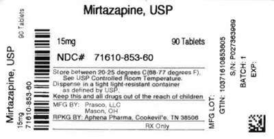 Label (71610 0853 60)