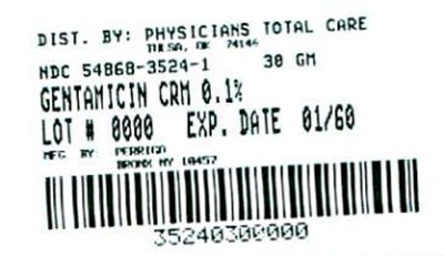 Image Of 30 Gram Package Label (3524)