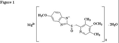 Chemical Structure (Esomeprazole Magnesium Dr Caps Usp 40 mg   8396    1)
