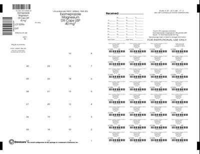 Principal Display Panel Esomeprazole 40 mg Bingo (Esomeprazole Magnesium Dr Caps Usp 40 mg   8396    6)