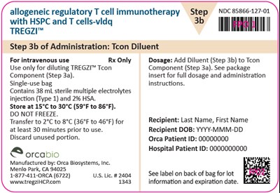Principal Display Panel (38 mL Bag Label)