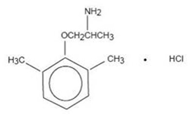 spl-mexiletine-structure - spl mexiletine structure