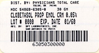 Image Of 30 Gram Package Label (6305)