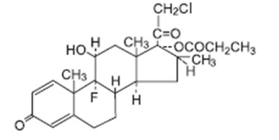 Clobetasol Propionate Structural Formula (833fb607 F9df 491e Bf67 33370ff7a746 01)