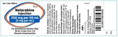 Principal Display Panel – Nelarabine Injection 50 mL Vial Label (Nel01 0000 02 V2)
