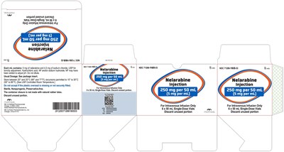Principal Display Panel – Nelarabine Injection 50 mL Carton (Nel01 0000 03 V3)