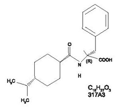 Chemical Structure (Nateglinide 01)