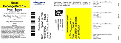 Nasal Decongestant 12-hour Spray (3041029c10)
