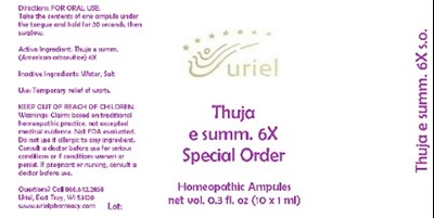 Thujaesumm6specialorderampules