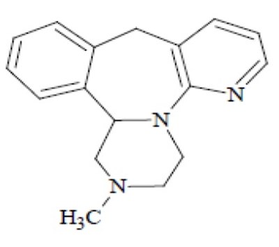 Structure-of-mitrazapine (Structure Of Mitrazapine)