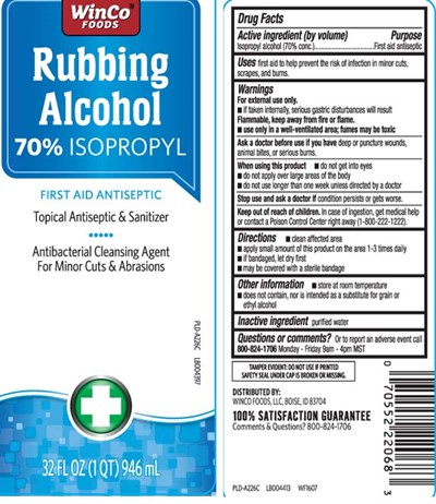 Isopropyl Alcohol (70% Conc.) (Isopropyl Alcohol 70 Percent 1)