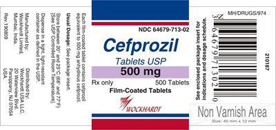 Container Label 500T - cefproziltablets figure 02