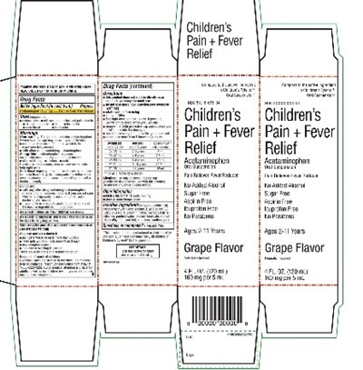 Cvs  Children's Pain+ Fever Relief  Oral Suspension (Childrens Tylenol 01)